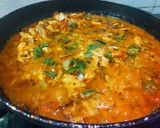A picture of step 2 of Coconut Chicken Bharta.