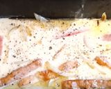 A picture of step 3 of Toad in the hole.