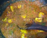 A picture of step 7 of Paneer Masala.