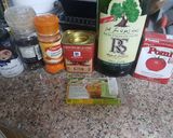 A picture of step 1 of Paella.
