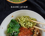 Foto langkah ke 13 dari resep Bakmi Ayam Ijo.