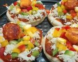 A picture of step 11 of Mini Paneer Pizza | Paneer Pizza.