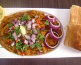 A picture of step 7 of Pav Bhaji.