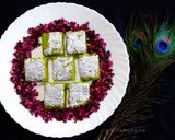 A picture of step 9 of Watermelon Rind Burfi /Tarbooz ke Chilke ki Burfi.