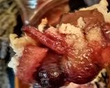 Une image de l'étape 9 de Crumble chocolat pomme raisin.