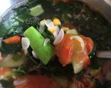 Foto langkah ke 8 dari resep Sayur bening Timun Katuk Jagung.