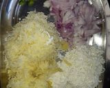 A picture of step 1 of Roll and sholl, Paneer sandwich.