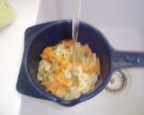 Foto del paso 3 de la receta: Ensalada de pasta vegetal, queso blanco, atún y huevo