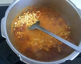 A picture of step 4 of Dudhi Chana Nu Shaak/Lauki Chana Dal ki Subji/ Bottlegourd Gram Curry.