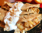 Foto del paso 4 de la receta: Crepes de quinoa con manzana y canela