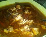 Foto langkah ke 3 dari resep Cumi Kuah Asam Pedas.