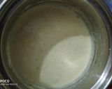 A picture of step 2 of Shahi Creme brulee with Fruity Coconut Crumble bars.