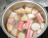 A picture of step 3 of Easy tofu and quail egg soup with yong tau foo.