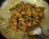 A picture of step 3 of Kamrak chilli pickle.