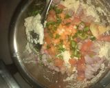 A picture of step 2 of Mix veg semolina idli.