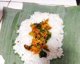 Foto langkah ke 5 dari resep Nasi Bakar Tongkol Balado.
