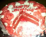 Foto langkah ke 10 dari resep Kue Tart Red Velvet Kukus.