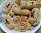 Foto langkah ke 7 dari resep Roti isi pisang coklat bread improver.