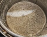 A picture of step 2 of Kambu Dosa/Pearl Millet Dosa.