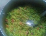 A picture of step 3 of Fried Rice and chicken.