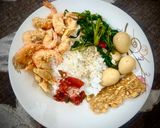 Foto langkah ke 5 dari resep Cah Kangkung Belacan Telur Puyuh.
