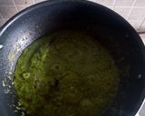 A picture of step 2 of Parwal bharta.