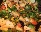 A picture of step 6 of Navratan Korma.