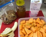 Foto del paso 1 de la receta: Licuado de melón y plátano al estilo Sonorense