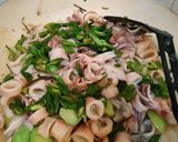 Foto langkah ke 5 dari resep Cumi asin cabe ijo.