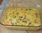 Foto del paso 5 de la receta: Pastel ZZ (zapallo italiano y zanahoria)