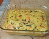 Foto del paso 5 de la receta: Pastel ZZ (zapallo italiano y zanahoria)