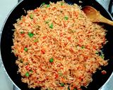 รูปขั้นตอนการทำที่ 2 ของ ข้าวผัดอเมริกัน Thai Food Khao Pad American (Thailand American Fried Rice)