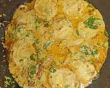 A picture of step 4 of Dum aloo biryani.