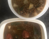 Foto del paso 12 de la receta: Lentejas con chorizo y vegetarianas. Dos versiones en una sola receta