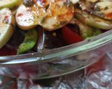 Lecsós 🐟🎏🐟hal-filé🌶️🍅🫑🧅🧄🥗 recept fázis 6 fotója