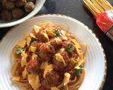 Italian Meatball Spaghetti langkah memasak 6 foto