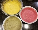 Foto del paso 3 de la receta: Pancake de avena tricolor