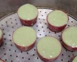 Foto langkah ke 4 dari resep Kue Mangkok Nasi Pandan.