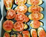 Foto del paso 5 de la receta: Berenjenas horneadas con pollo y tomate