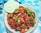 Foto langkah ke 6 dari resep Balado teri kulit melinjo.
