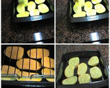 Foto del paso 1 de la receta: Patatas asadas con queso y salmón