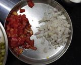 A picture of step 1 of મસાલા ટોસ્ટ સેન્ડવિચ.