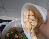 Foto langkah ke 2 dari resep Tumis Kacang Panjang mix Udang Tahu.