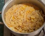Foto del paso 6 de la receta: Papas con espagueti cremoso