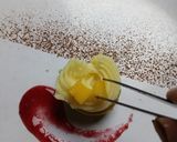 Foto langkah ke 7 dari resep Choux Au Craquelin with mango & mulberry Sauce.