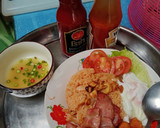 รูปขั้นตอนการทำที่ 3 ของ ข้าวผัดอเมริกัน by T