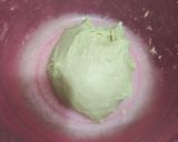 Foto langkah ke 6 dari resep Bakpao No Mixer Character Semangka.