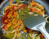 A picture of step 3 of Vermicelli upma.