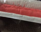 Foto langkah ke 4 dari resep Cake Semangka 🍉.