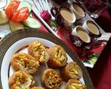 ব্রেড চিকেন কাবাব প্রণ রোল রেসিপি ধাপ - 13 ছবি